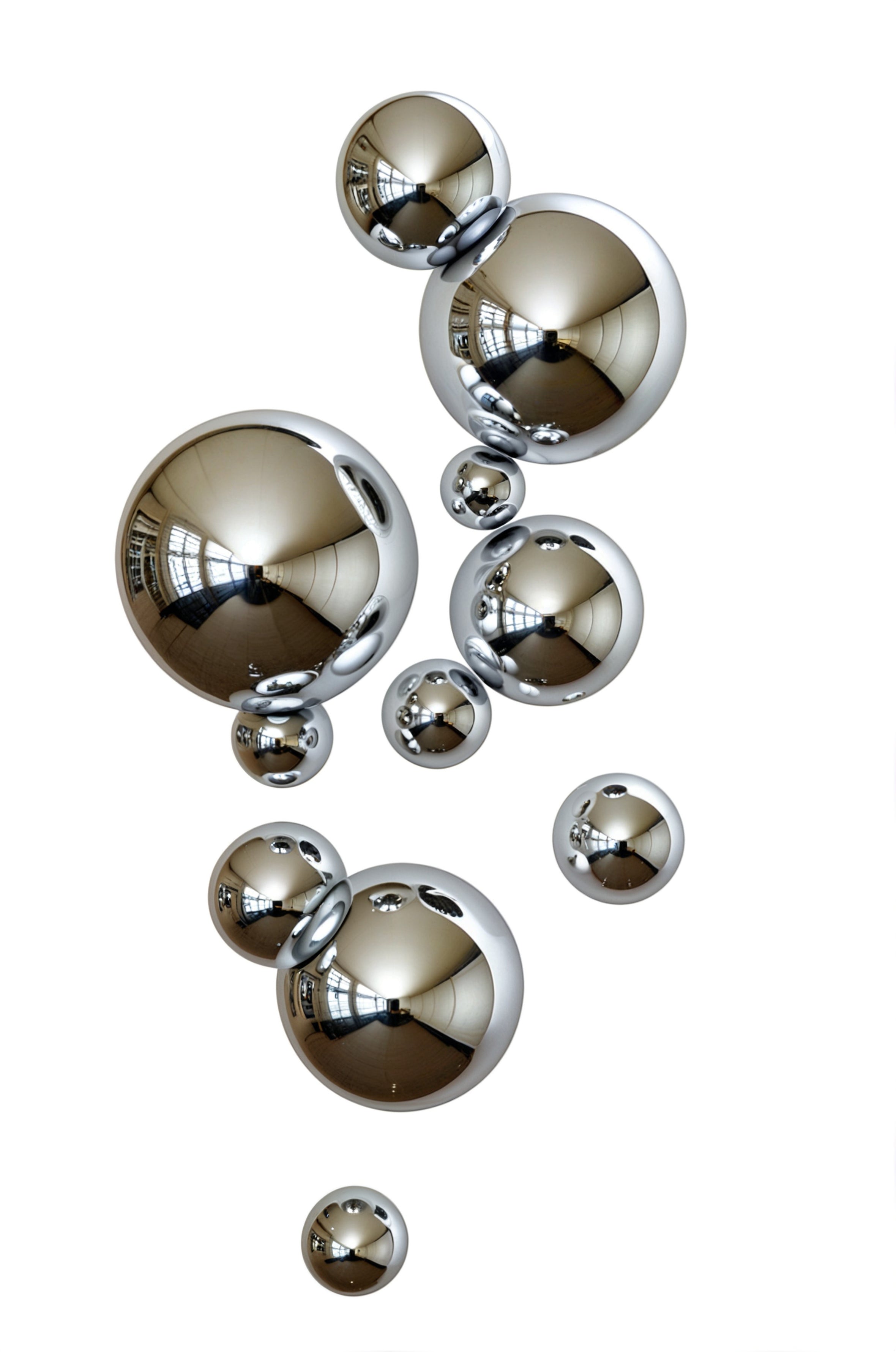 Silver Plated Decorative Glass Balls, Wall Art Decor Questions & Answers